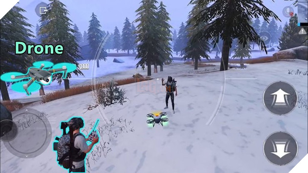 There was a drone in PUBG Mobile Chinese version through a YouTube video