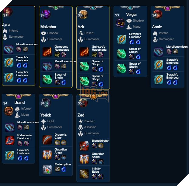 Đấu Trường Chân Lý bản 10.1 - Hướng dẫn cách chơi Zyra với đội hình Hỏa Ngục và Triệu hồi mạnh nhất 3