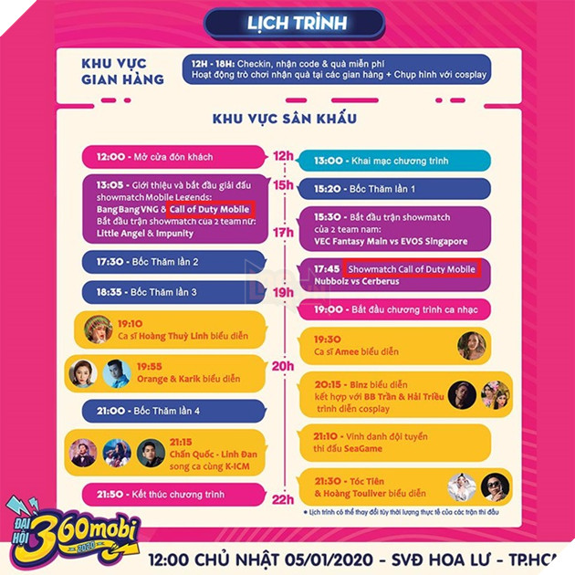 Giải đấu Call of Duty Mobile đầu tiên tại Việt Nam sẽ được diễn ra tại Đại hội 360mobi 2020 4