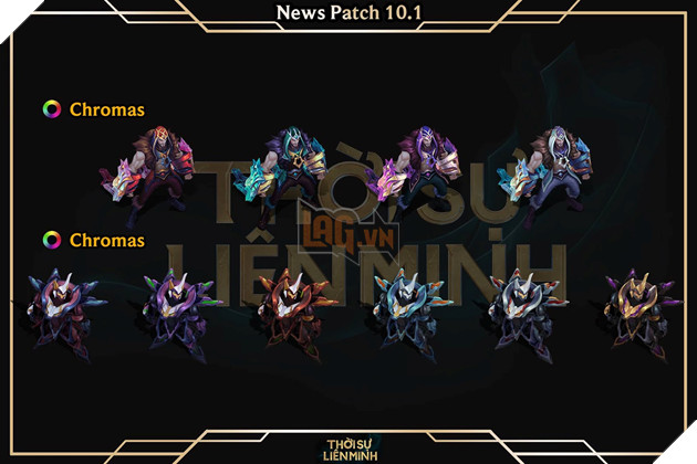 LMHT - Chi tiết bản cập nhật 10.1 và ngày cập nhật trên máy chủ chính thức 13