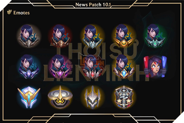 LMHT - Chi tiết bản cập nhật 10.1 và ngày cập nhật trên máy chủ chính thức 17