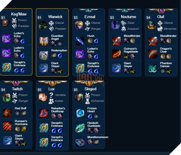 Đấu Trường Chân Lý: Hướng dẫn Kog'Maw meta 10.1 với trang bị và đội hình mạnh nhất meta 4