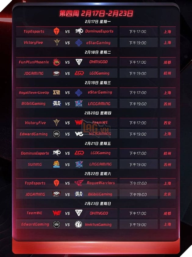 Chính thức công bố lịch thi đấu LPL mùa xuân 2020: Khai màn với trận Siêu kinh điển IG - FPX - Ảnh 5.