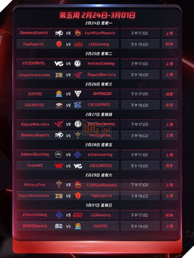Chính thức công bố lịch thi đấu LPL mùa xuân 2020: Khai màn với trận Siêu kinh điển IG - FPX - Ảnh 6.