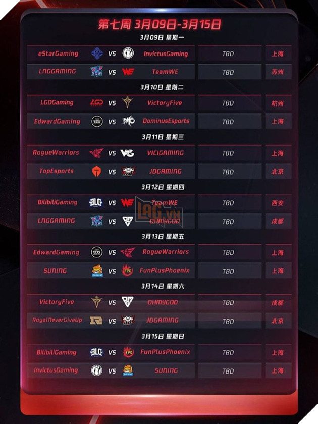 Chính thức công bố lịch thi đấu LPL mùa xuân 2020: Khai màn với trận Siêu kinh điển IG - FPX - Ảnh 8.