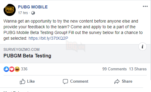 PUBG Mobile: Nhà phát triển cho phép game thủ trải nghiệm nội dung mới trên bản PUBG Mobile Beta 2