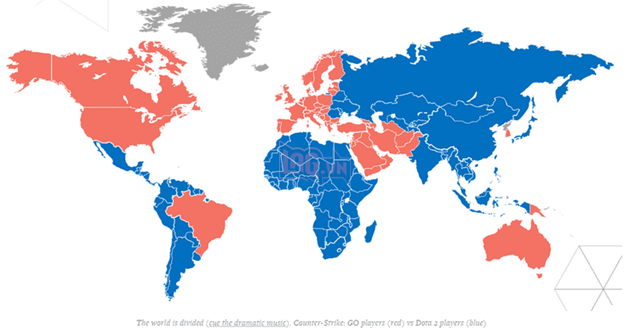 Số lượng người chơi CS:GO đã chính thức vượt mặt Dota 2 2