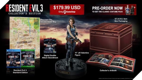 Resident Evil 3 Remake hé lộ dung lượng cài đặt, gấp đôi RE 2 chỉ vì RE Project Resistance 2