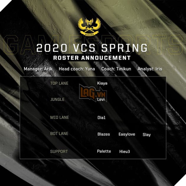 GAM Esports công bố đội hình tham dự VCS mùa xuân 2020: Không có Zeros và Slayder, Easylove và Blazes trở lại - Ảnh 1.