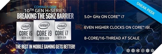 CES 2020: Intel công bố dòng chip thế hệ 10 Comet Lake được xây dựng trên kiến trúc 14++ nm. 2