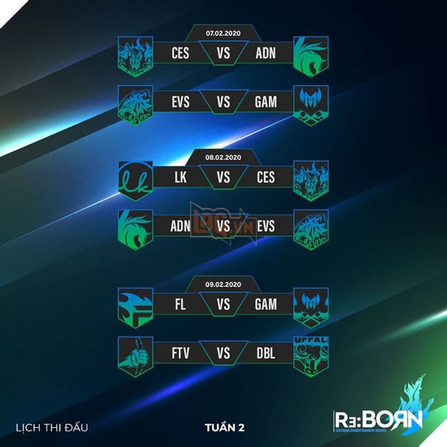 LMHT: Lịch thi đấu chính thức của VCS Mùa Xuân 2020, GAM Esports vẫn là cái tên sáng giá cho chức vô địch 2