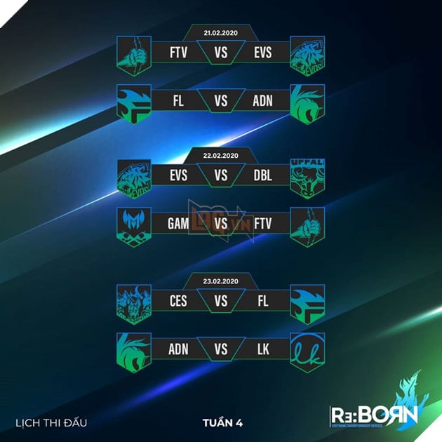 LMHT: Lịch thi đấu chính thức của VCS Mùa Xuân 2020, GAM Esports vẫn là cái tên sáng giá cho chức vô địch 5