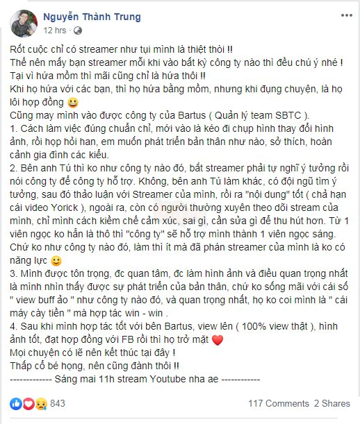 LMHT: Trung Vladimir là ai ? - streamer vừa gia nhập vào SBTC và lên tiếng bóc phốt công ty chủ quản cũ 