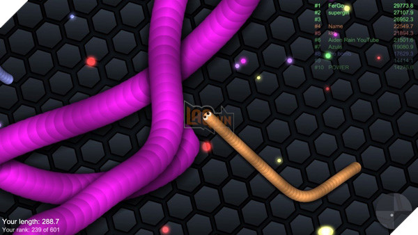 Hướng dẫn chơi <i>Slither.io</i> để trở thành con rắn to nhất hành tinh