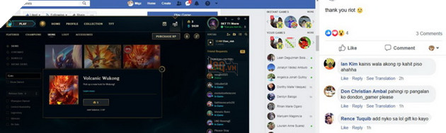 LMHT tặng skin Ngộ Không Dung Nham cho game thủ nhằm cảnh báo núi lửa tại Philippines 4