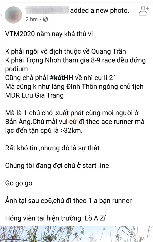 Ham vui, chú cún đuổi theo đoàn chạy Marathon suốt 42 km giành luôn chức vô địch, khiến cho chủ phải hoảng hồn đón về bằng taxi 8