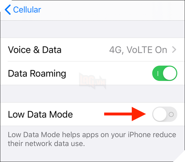 Hướng dẫn: Cách tiết kiệm dung lượng 3G/4G trên iPhone chạy HĐH iOS 13 4