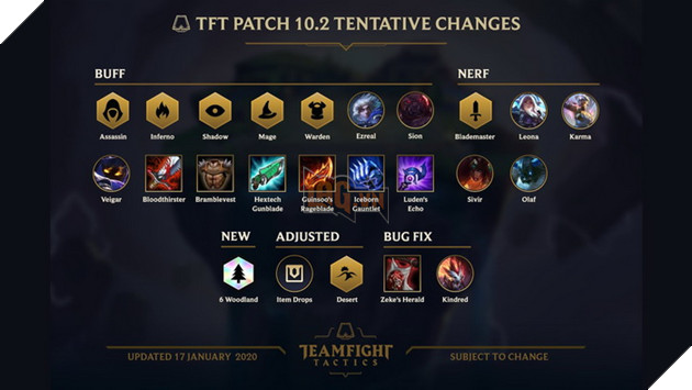 Đấu Trường Chân Lý: Hé lộ bản cập nhật 10.2 - Nerf Kiếm Khách Sivir cùng Nguyệt Tộc