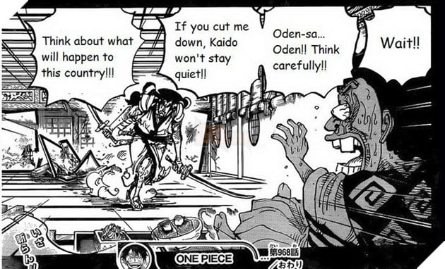 Dự đoán One Piece Chap 969: Oden đại chiến Kaido Thời trai trẻ và âm mưu của Orochi
