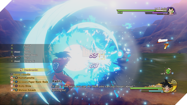 Dragon Ball Z: Kakarot - Những điều cần biết để đánh bại Raditz 2