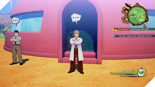 Hóa ra trước khi nghiên cứu Pokemon, Giáo sư Oak đã từng sống trong vũ trụ Dragon Ball 2