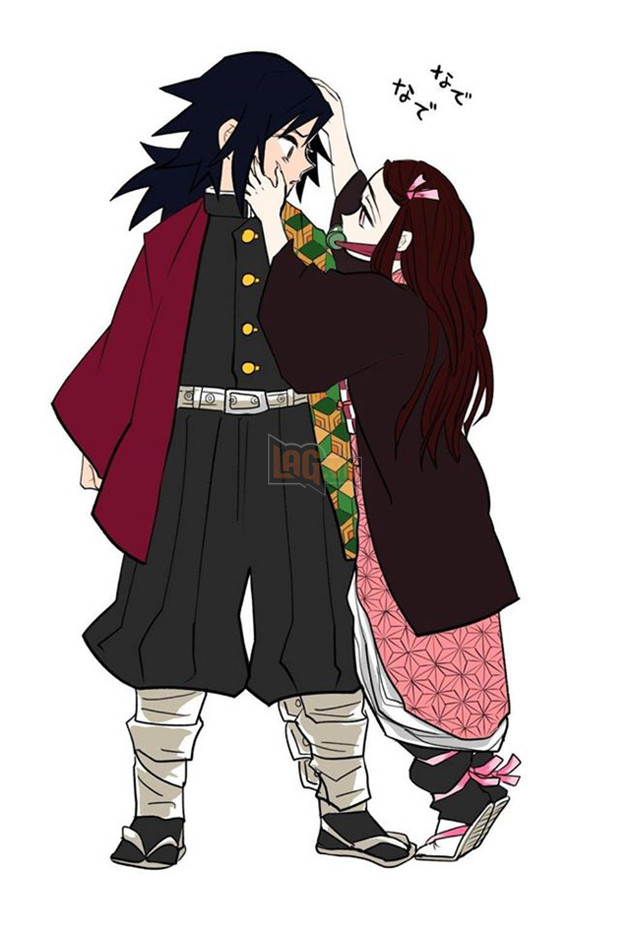 Kimetsu no Yaiba - Bộ hình ảnh anh đụt Giyuu và Nezuko đẹp đôi và dễ thương chết người ! 3