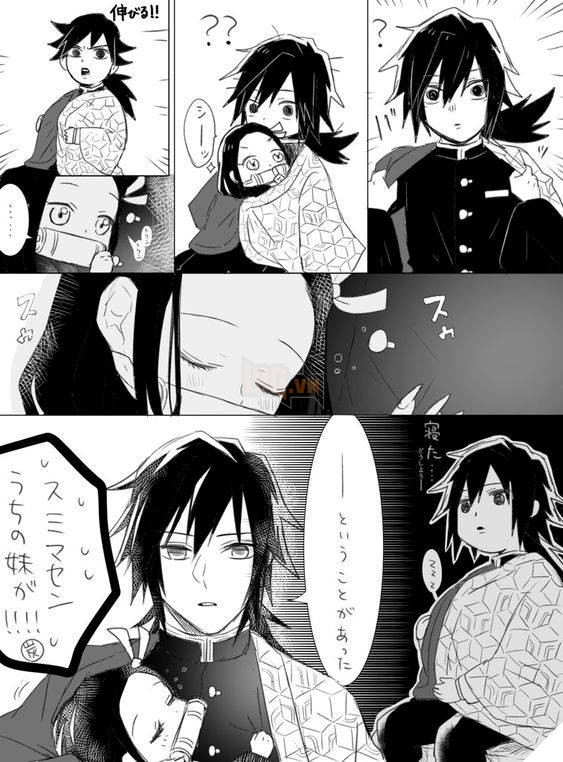Kimetsu no Yaiba - Bộ hình ảnh anh đụt Giyuu và Nezuko đẹp đôi và dễ thương chết người ! 11