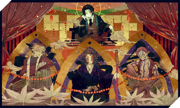Lặng người khi ngắm bộ ảnh fan art Kimetsu no Yaiba mang âm hưởng văn hóa dân gian Nhật Bản - Ảnh 2.
