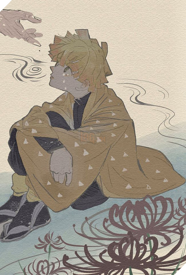 Lặng người khi ngắm bộ ảnh fan art Kimetsu no Yaiba mang âm hưởng văn hóa dân gian Nhật Bản - Ảnh 9.