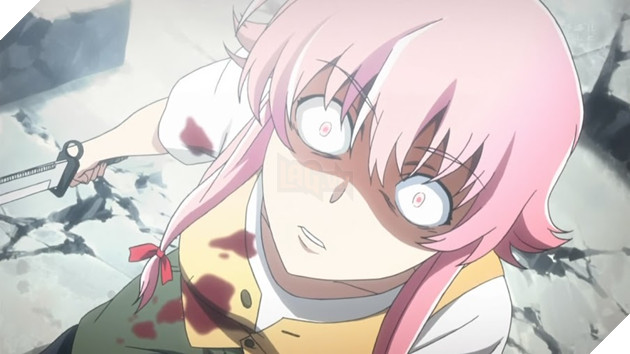 mirai nikki TOP 10 anime được yêu thích nhất suốt 10 năm qua