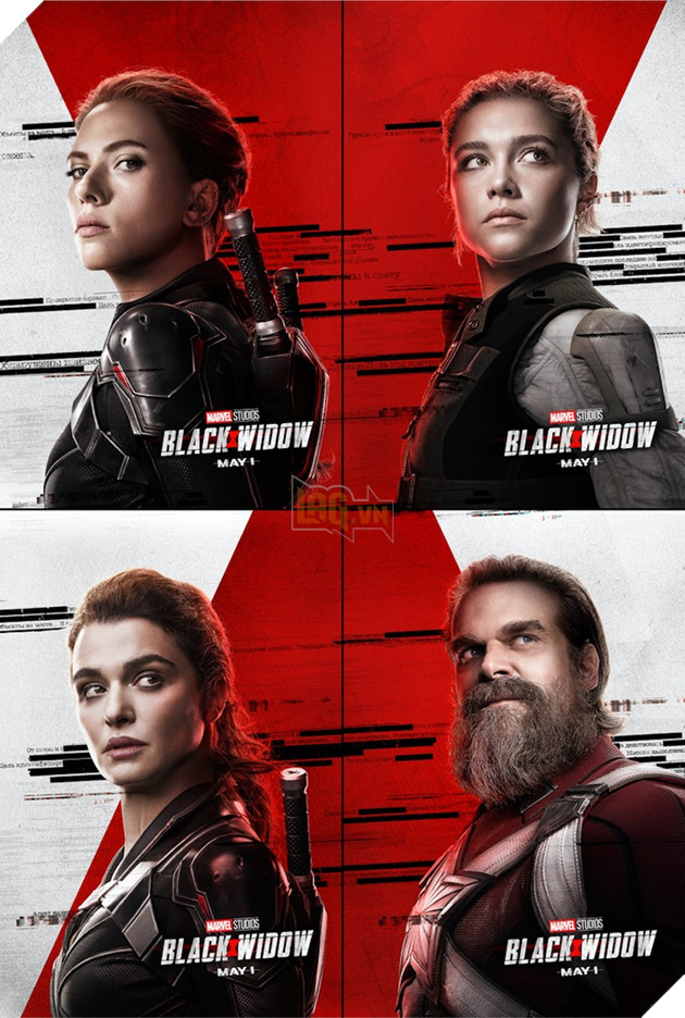  Góa phụ đen Scarlett Johansson cực nóng bỏng trong loạt poster mới nhất của Black Widow  5