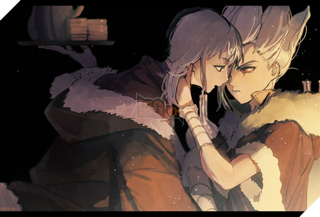 Dr Stone: Bộ đôi Senku - Gen hiện lên đẹp mãn nhãn qua loạt fan art gây nghiện - Ảnh 10.