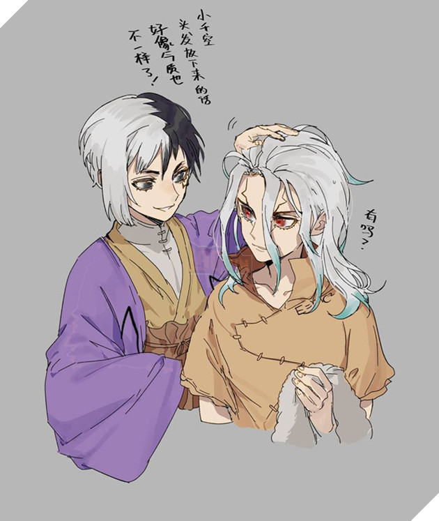 Dr Stone: Bộ đôi Senku - Gen hiện lên đẹp mãn nhãn qua loạt fan art gây nghiện - Ảnh 12.