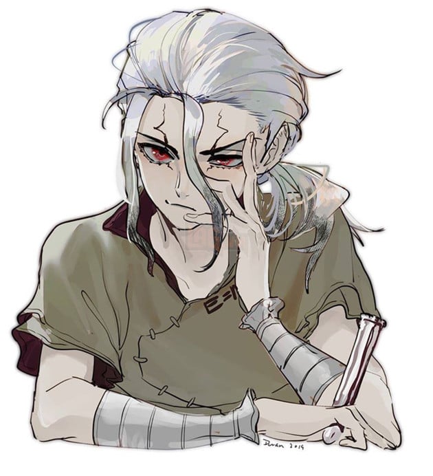 Dr Stone: Bộ đôi Senku - Gen hiện lên đẹp mãn nhãn qua loạt fan art gây nghiện - Ảnh 19.