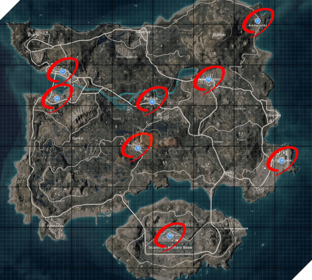 PUBG PC: Những vị trí được lắp camera tại Erangel và cách phá huỷ chúng để hoàn thành nhiệm vụ 2