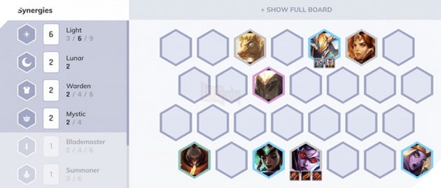 Đấu Trường Chân Lý: Hướng dẫn đội hình Ánh Sáng - Linh Hồn 10.4 mạnh nhất meta hiện tại 3