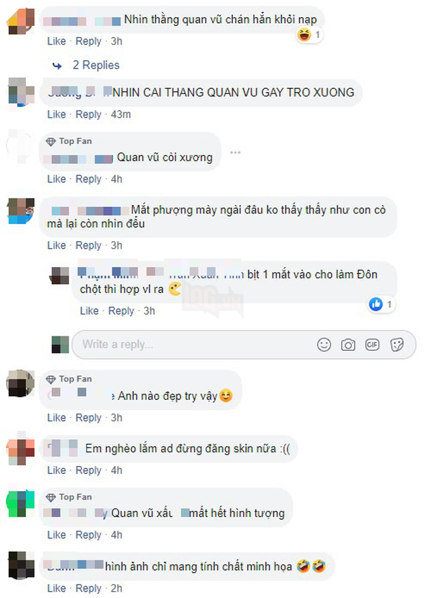 Fanpage PUBG Mobile Việt Nam đăng ảnh cosplay Quan Vũ và bị game thủ chê tơi bời 6