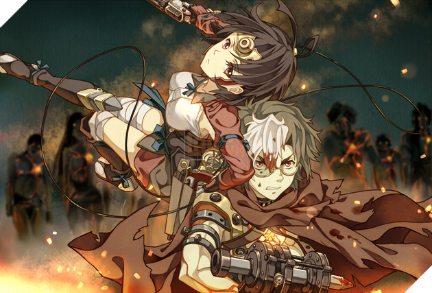 Konachan.com 220735 cheese kang ikoma kabaneri koutetsujou no kabaneri mumei kabaneri TOP 10 anime về thảm họa đại dịch Virus hay nhất