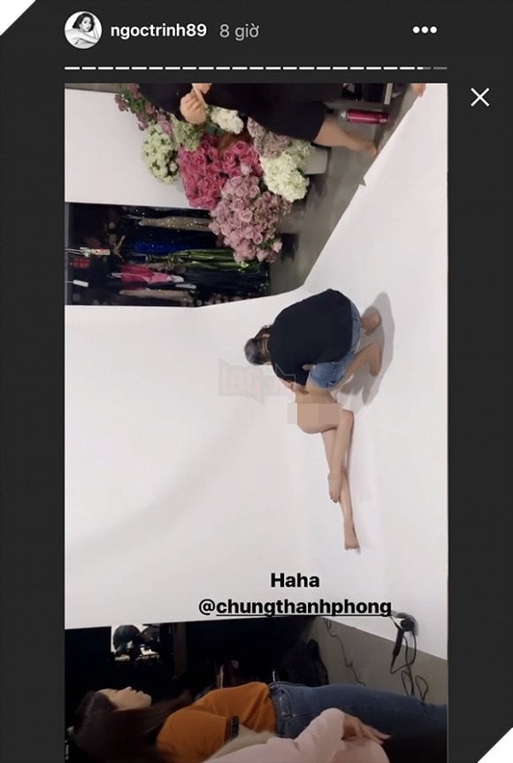Ngọc Trinh để lộ ảnh phía sau hậu trường, hú hồn với loạt ảnh 'đốt mắt' 3