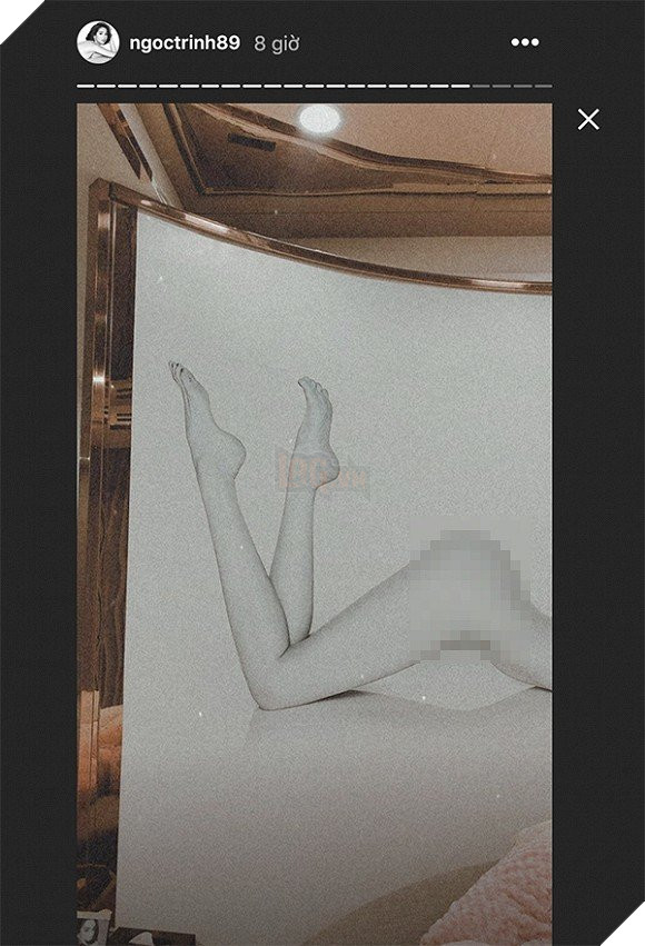 Ngọc Trinh để lộ ảnh phía sau hậu trường, hú hồn với loạt ảnh 'đốt mắt' 1