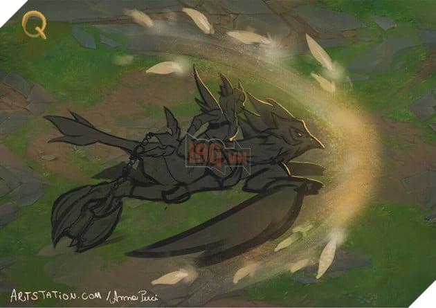 Hiệp sĩ lợn Sejuani lột xác đầy sang chảnh với skin fan-art Sejuani Cánh Bạc - Ảnh 8.