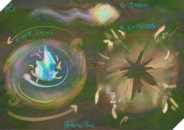 Hiệp sĩ lợn Sejuani lột xác đầy sang chảnh với skin fan-art Sejuani Cánh Bạc - Ảnh 11.