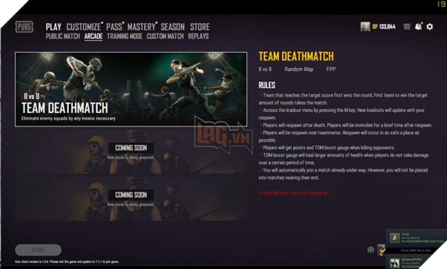 PUBG PC: Rò rỉ chế độ Team Deathmatch 8vs8 cùng 2 chế độ mới  2
