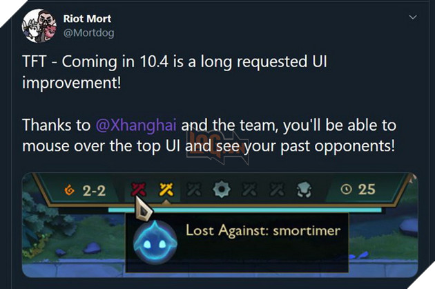 Đấu Trường Chân Lý: Bản 10.4 sẽ tiếp tục nâng cấp giao diện cho phép xem đối thủ trước đó