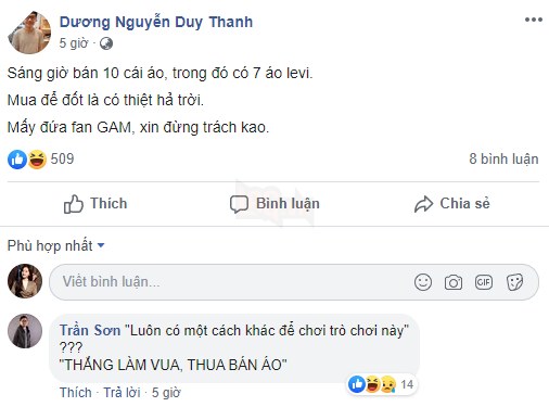 LMHT: Anti-fan đòi mua áo Levi về đốt, Tinikun tiện quảng cáo áo 100% cotton đốt rất bắt lửa  3