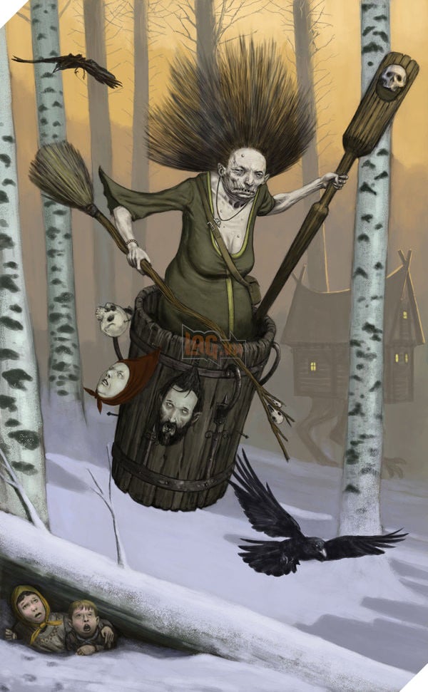Huyền thoại về phù thủy ăn thịt người Baba Yaga 3