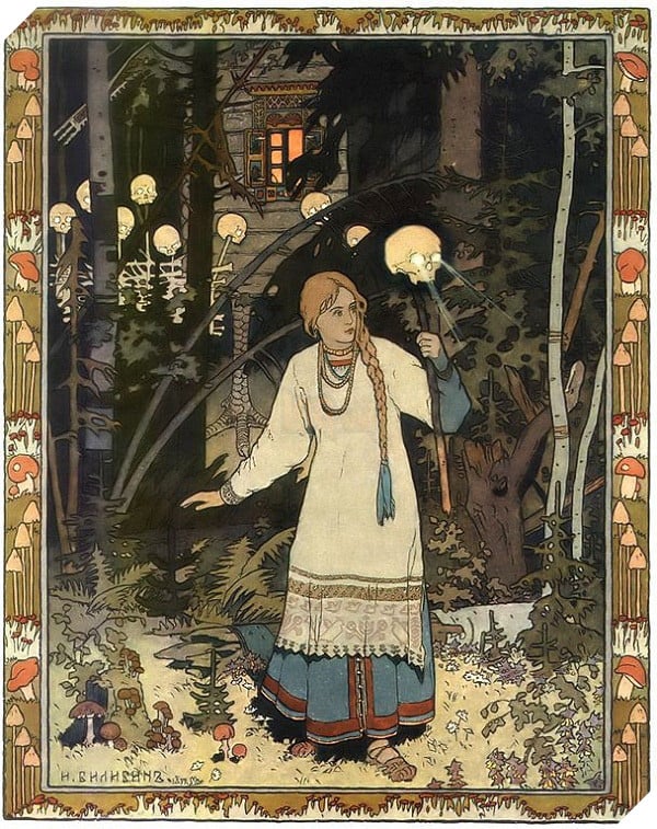 Huyền thoại về phù thủy ăn thịt người Baba Yaga 8