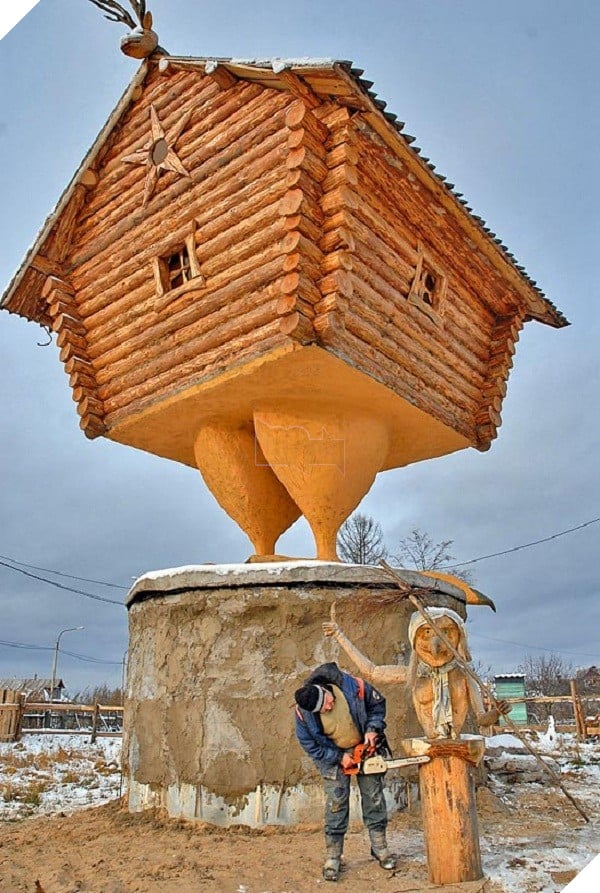 Huyền thoại về phù thủy ăn thịt người Baba Yaga 9