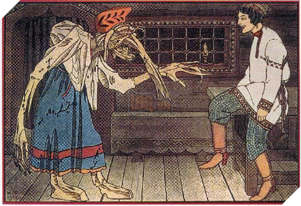 Huyền thoại về phù thủy ăn thịt người Baba Yaga 6