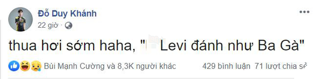 LMHT: Thua cay đắng trước Team Flash, Levi lên tiếng, phản pháo lời chê bai từ phía anti fan - Ảnh 1.